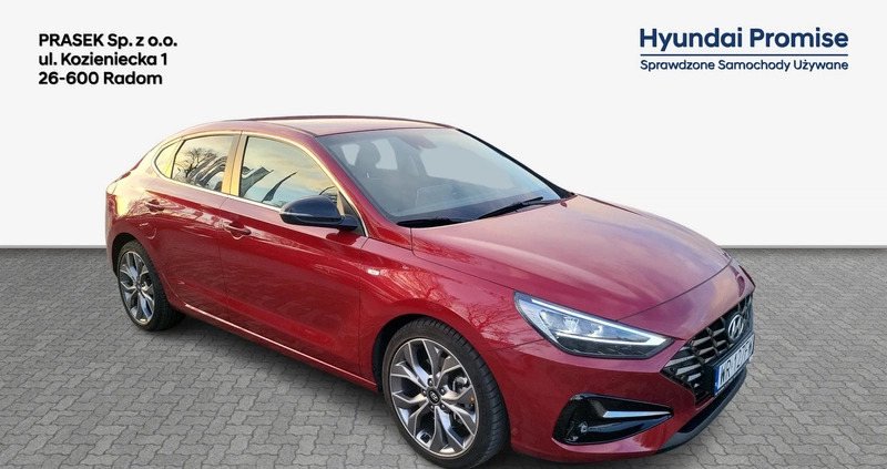 Hyundai I30 cena 112400 przebieg: 11800, rok produkcji 2022 z Czaplinek małe 232